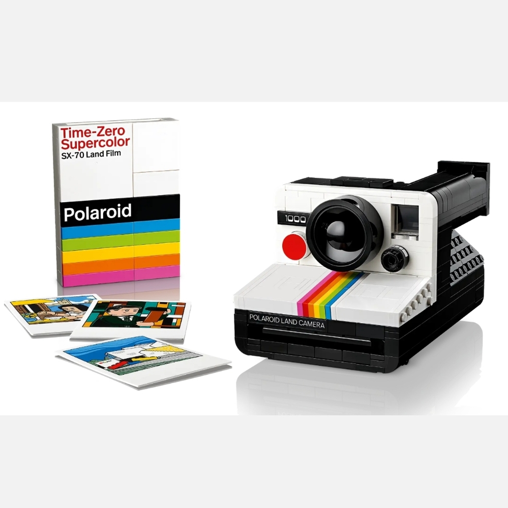 💥BUY 2 GET 1 FREE  LEGO  Polaroid OneStep SX-70 Camera, Retail Price$79. - Picture 2 of 16